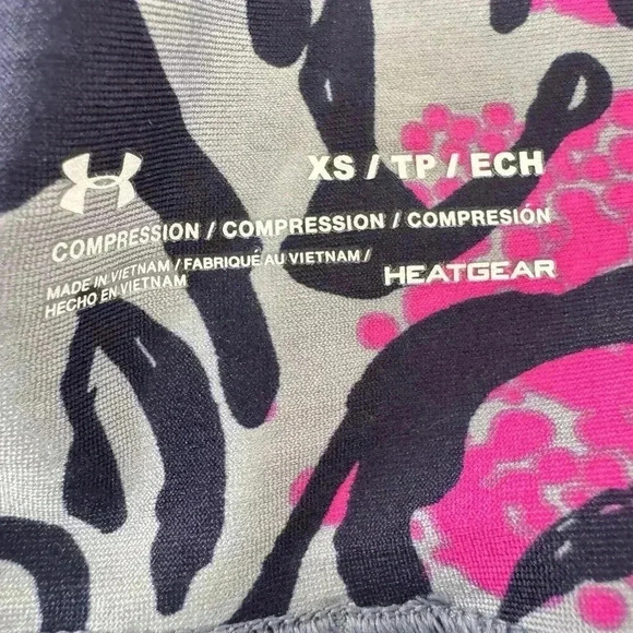 Under Armour Womens Ankle Crop Legging High Rise Size XS Multicolor - Picture 3 of 5